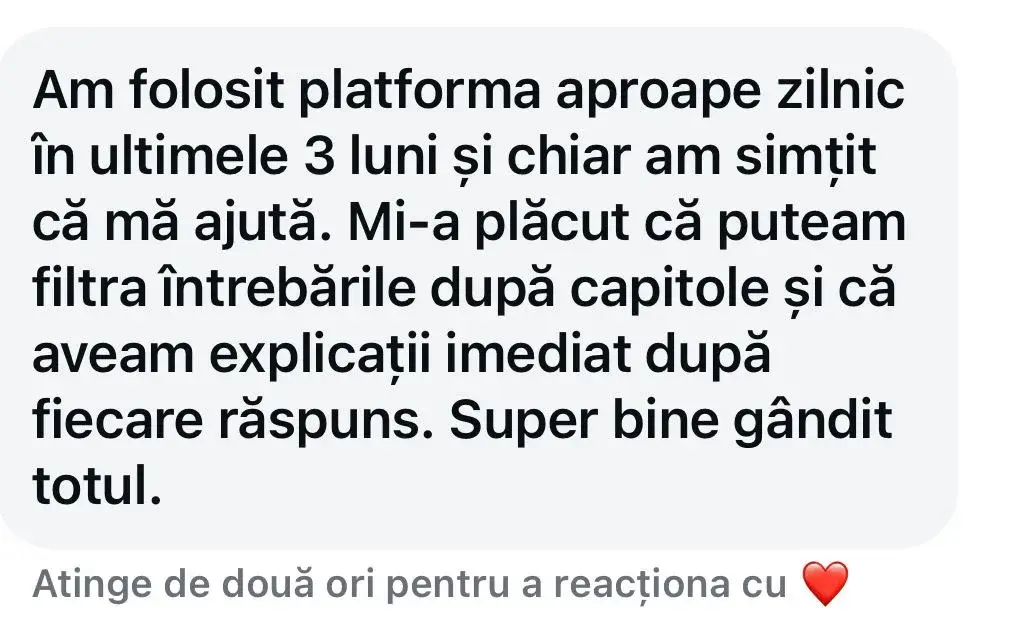 review din partea utilizatorilor pentru platforma de rezolvare grile de rezidențiat, rezi.grile.info